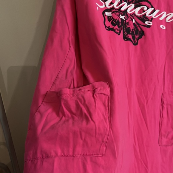 #183I.G.SPORT ,Pink,Fuccia,Tshirt,Cancún,Mexico,(Mini dress),size XL - Picture 7 of 11
